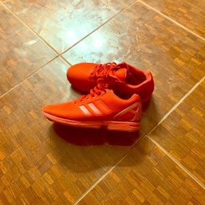 Adidas Red ZX Flux Triple Red